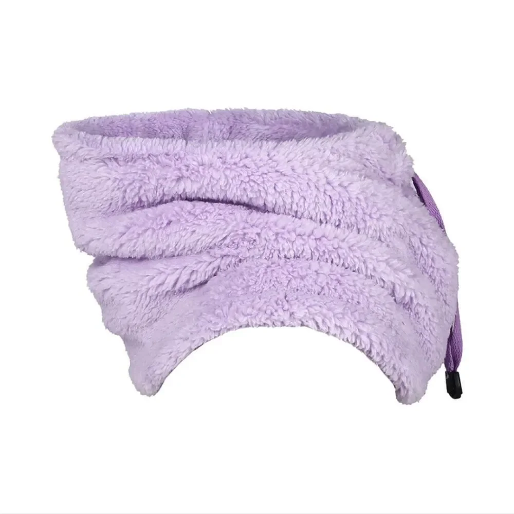 Winter Fleece Neck Warmer Gaiter Half Face Mask Men Women Windproof Ski Bandana